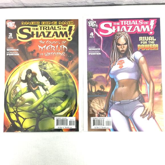 DC Comics 2006-2008 The Trials of Shazam #'s 3-12 Ten Comic Book Bundle - Picture 2 of 6
